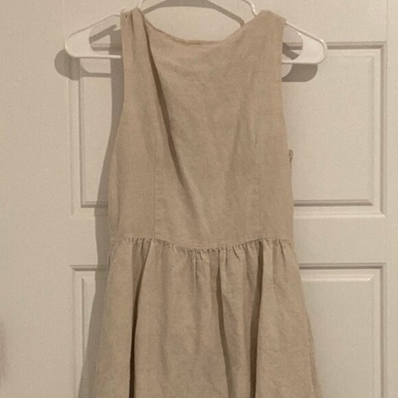 GAP Button-Front Midi Dress - Picture 7 of 7